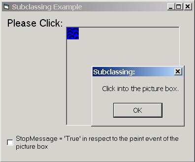Click to view Subclassing ActiveX 1.0 screenshot